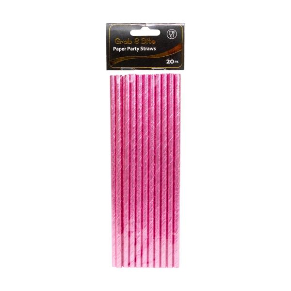 Metallic Party Paper Straw, 20pk - Image 3