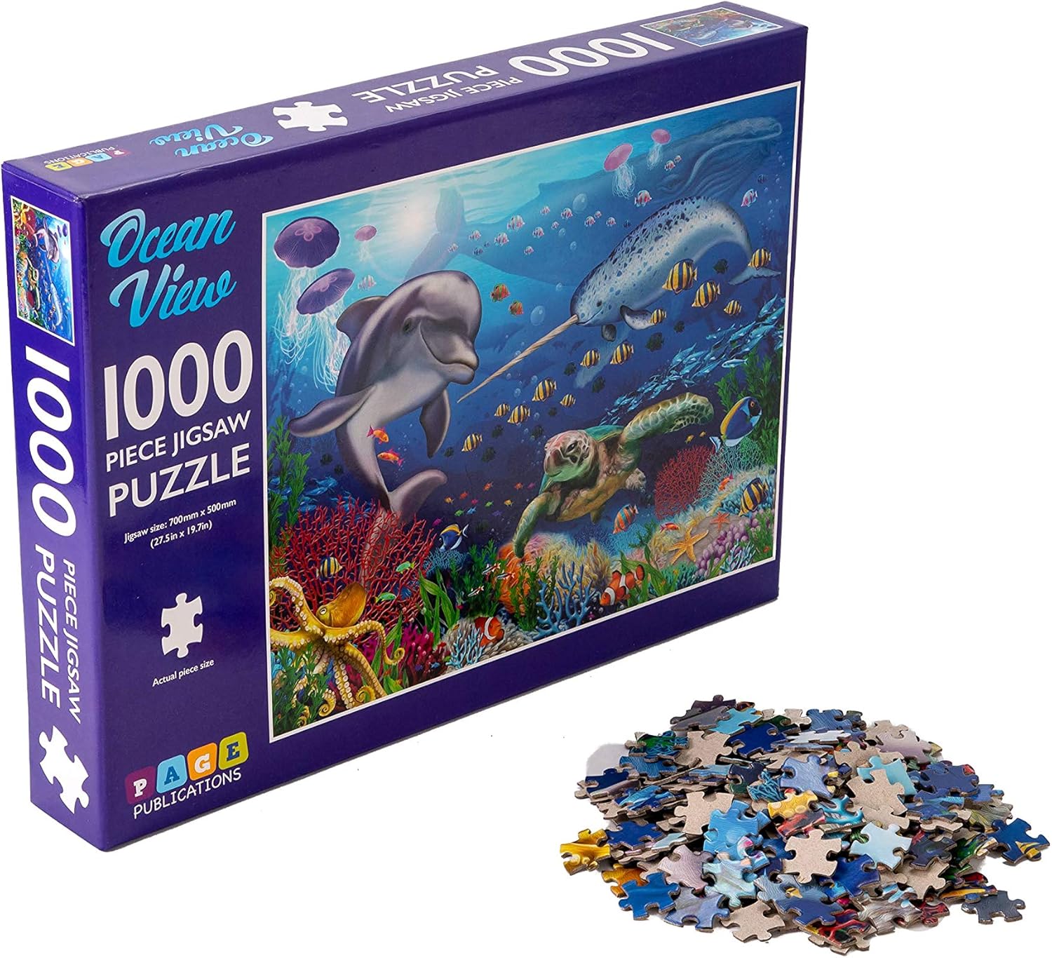 1000-Piece Jigsaw Puzzle, Ocean View - Image 2