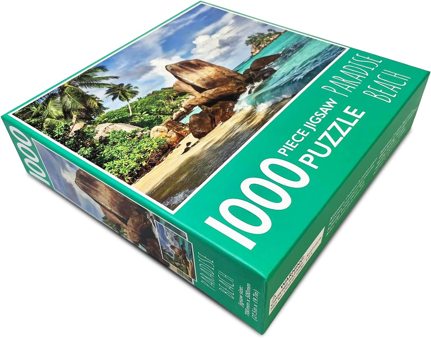 1000-Piece Jigsaw Puzzle, Paradise Beach - Image 2