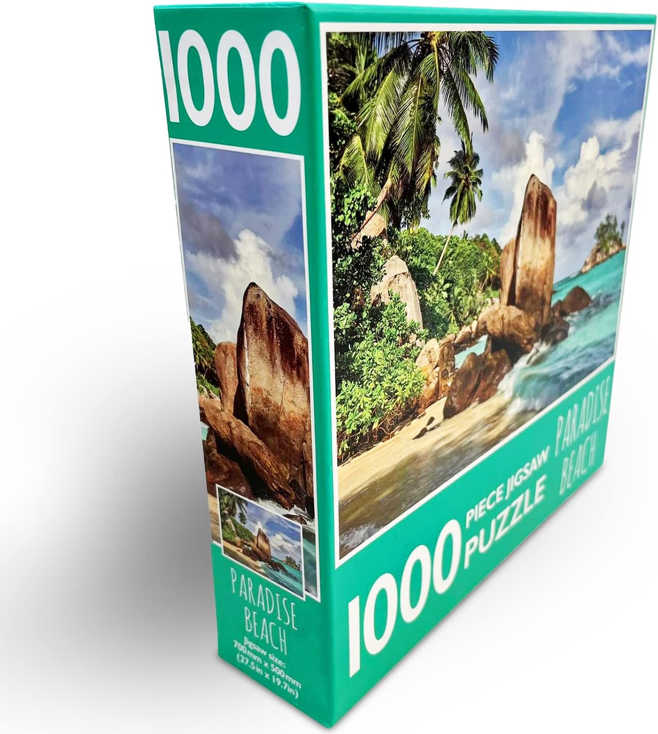 1000-Piece Jigsaw Puzzle, Paradise Beach - Image 4