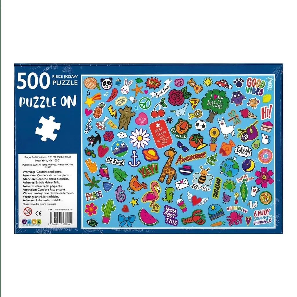 500-Piece Jigsaw Puzzle, Puzzle On - Image 2