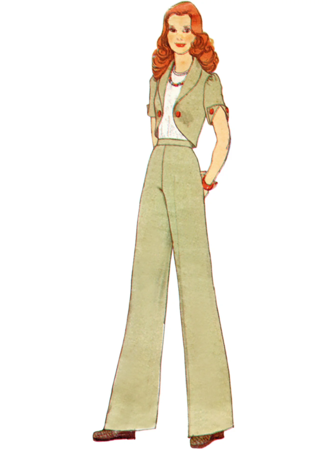 Simplicity Sewing Pattern 3018 Misses' Pants, Skirt and Jacket - Image 3