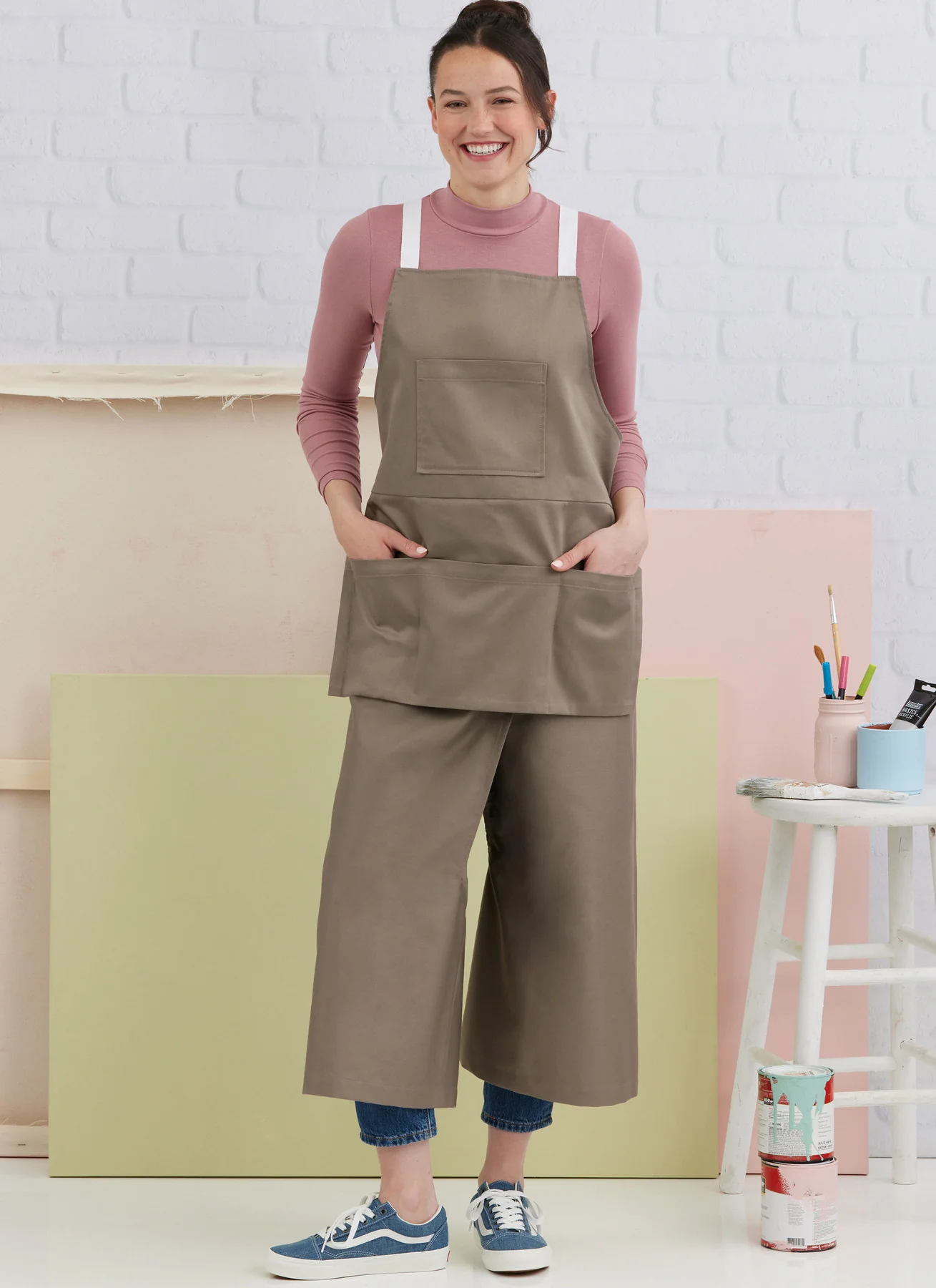 Simplicity Sewing Pattern 3021 Misses' Aprons and Pant Aprons - Image 7