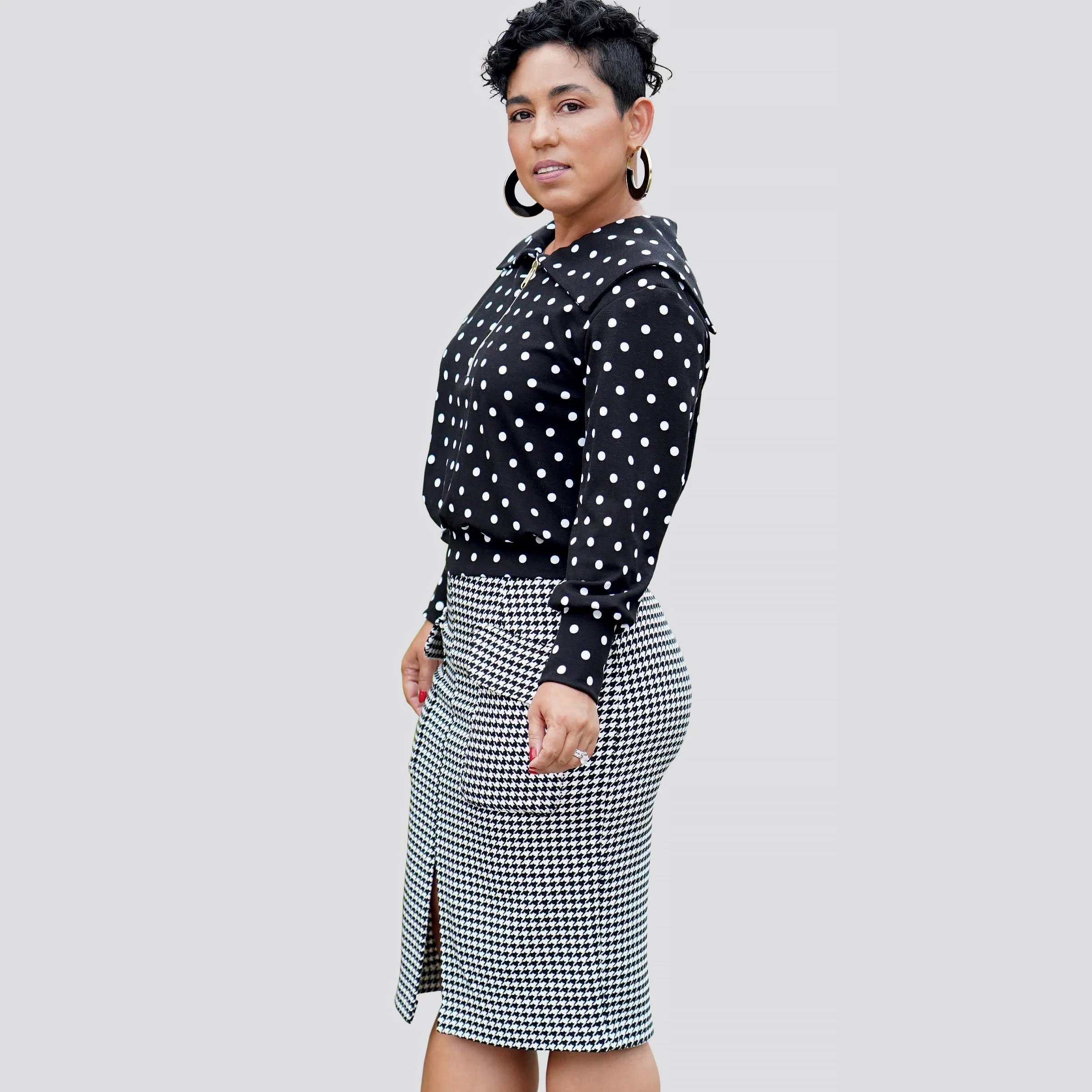 Simplicity Pattern 9182 Misses' Knit Top & Skirt - Image 2