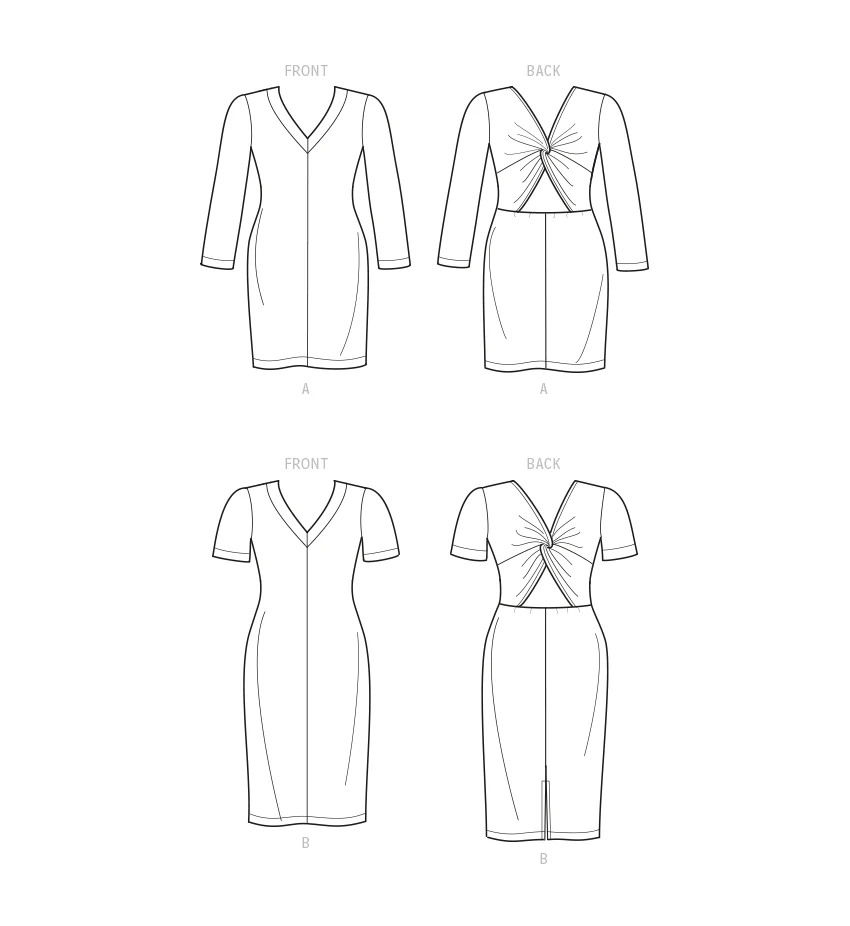 Simplicity Pattern SS9599 Women's Knit Dresses by Mimi G - Image 2