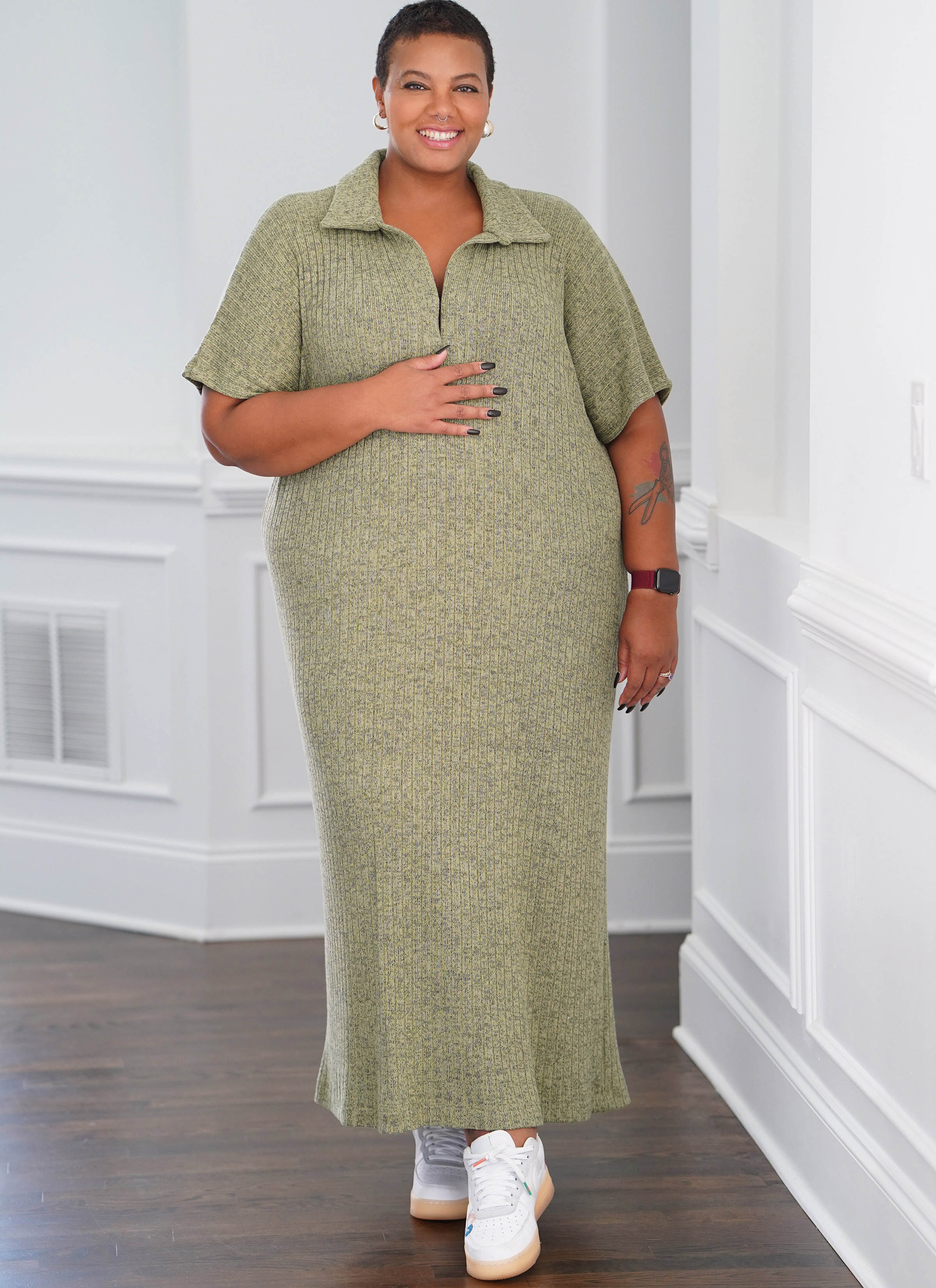 Simplicity Pattern S9741 Plus Size Dress - Image 2