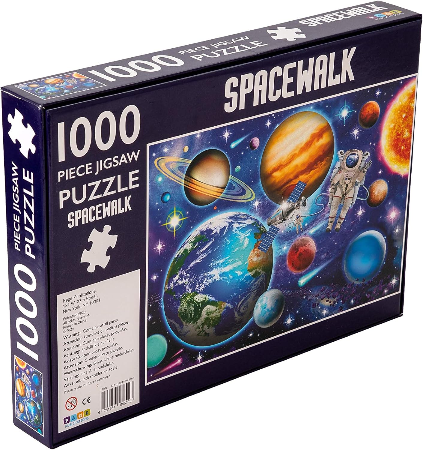 1000-Piece Jigsaw Puzzle, Space Walk - Image 4