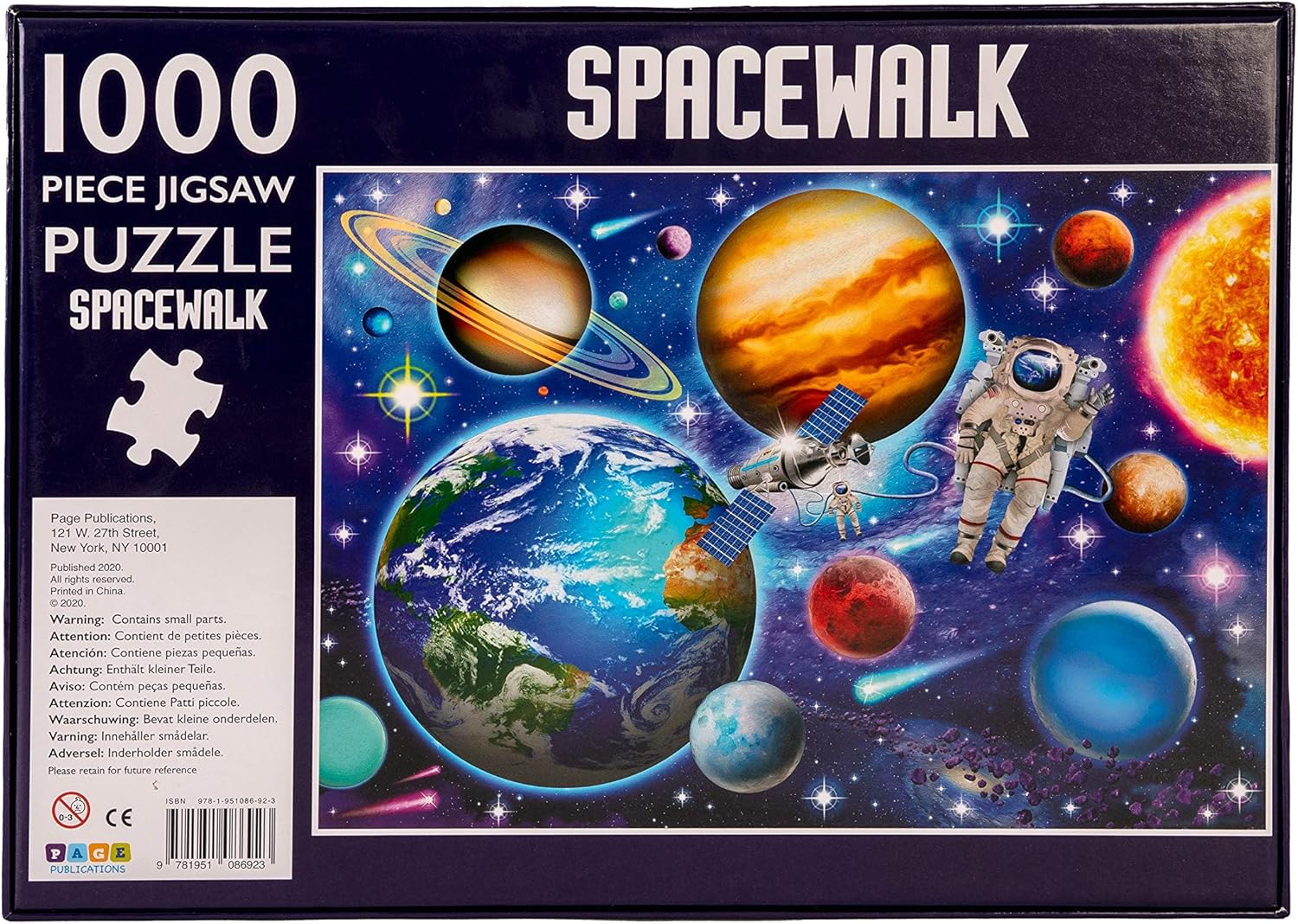 1000-Piece Jigsaw Puzzle, Space Walk - Image 5