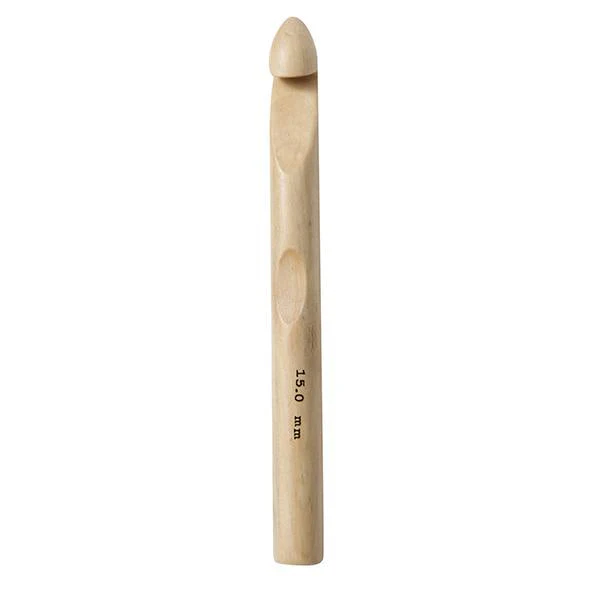 Crochet Hook Bamboo 15cm - Image 16