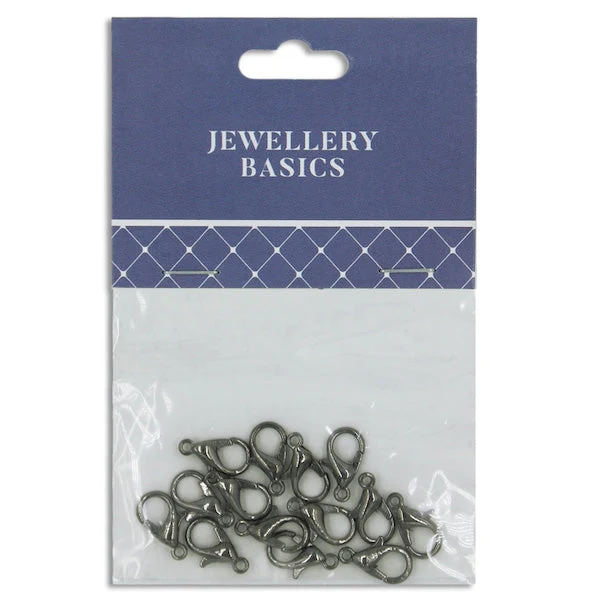 11mm Lobster Clamp Charm, Black- 14pc- Sullivans - Image 9