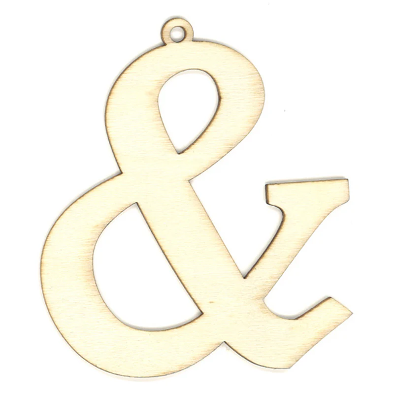 & Large Plywood Symbol- 8cm