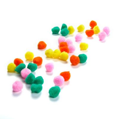Sullivans Pom Poms, Neon Mix - Image 2