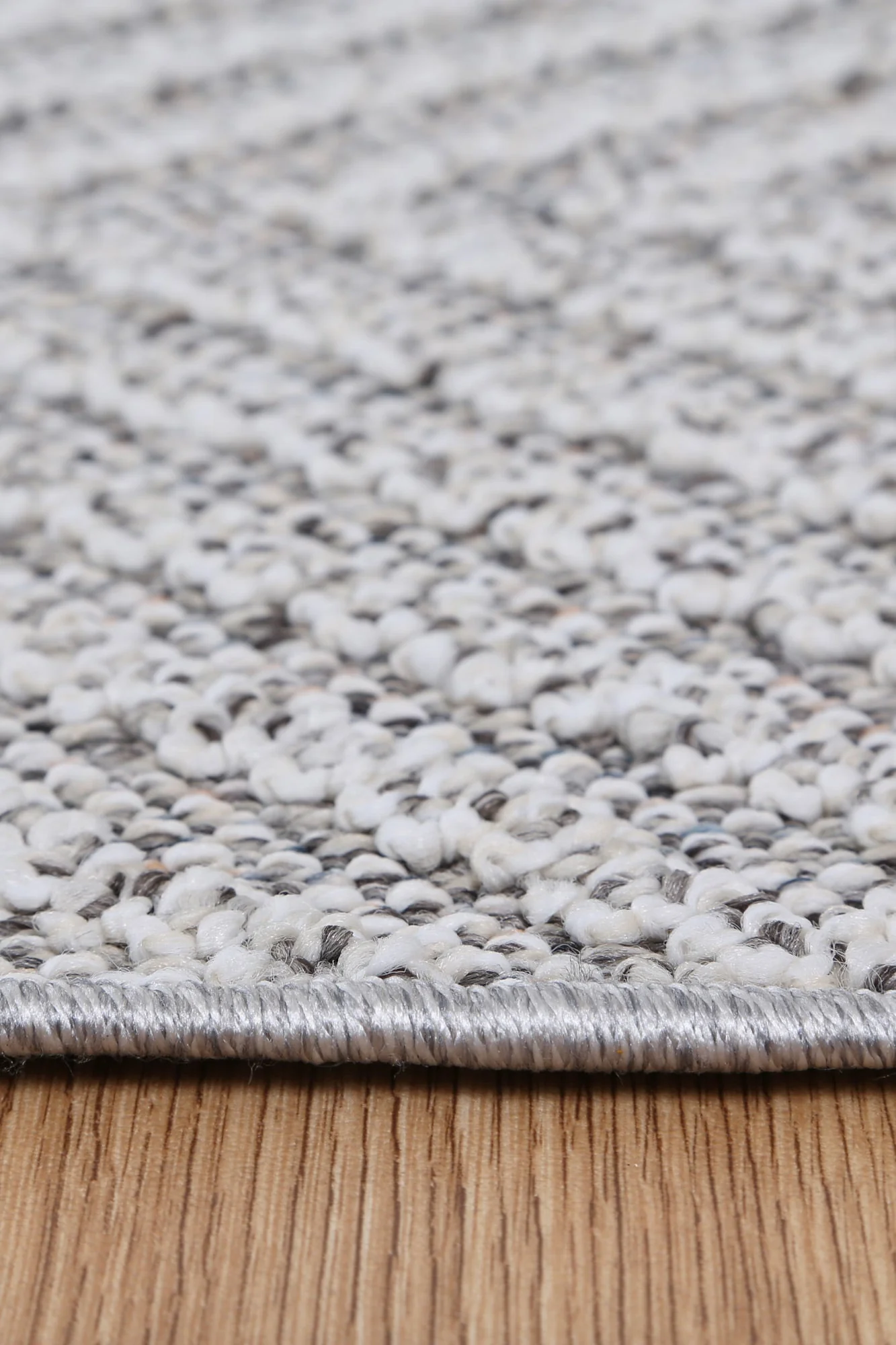 Vanuatu Kini Grey Geometric Flatweave Rug - Image 5
