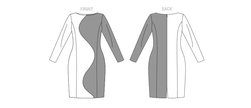 Vogue Pattern V1819  Misses' Dress - Image 2